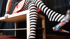 Abby Anna: Buď mým prvním otrokem v punčochách