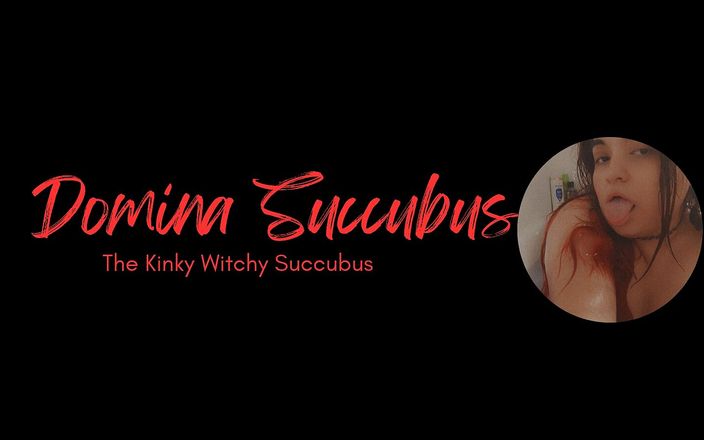 Domina Succubus: Черное платье с моим синим дилдо