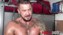 Nasty Daddy: NASTYDADDY Dolf Dietrich bez sedla svalnatý Michael Roman