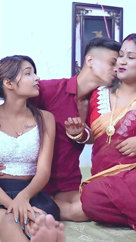 Step Family Threesome - Step Mom Starsudipa Helps Her Step Son to Fuck Her Step Sister Full Movie ( Hindi Audio )