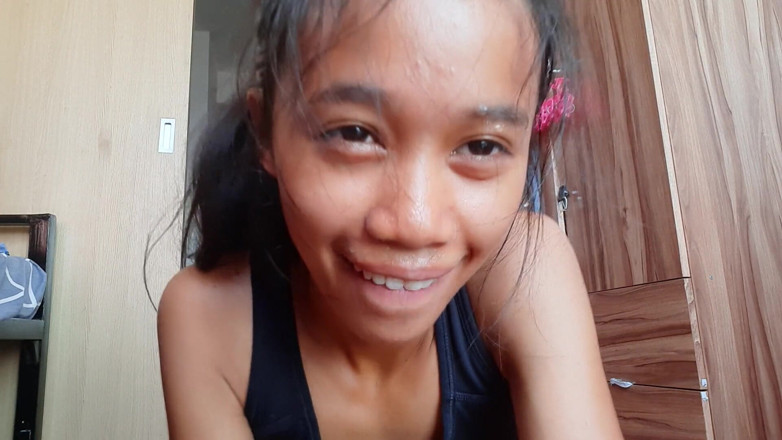 creamberryfairy: Bahagian 2: Selepas Senaman , Orgasme Berpeluh