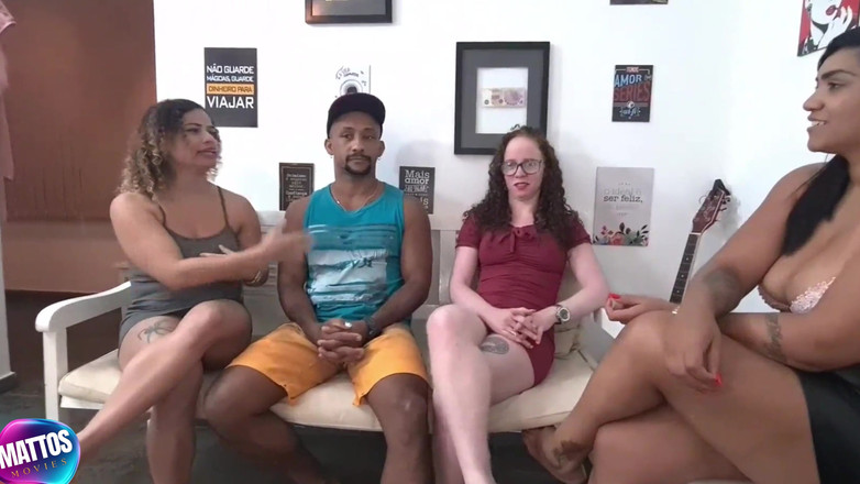 Nicoly Mattos: Bahian Threesome on Fode Cast: Albino, Bahian, and Two Cunts...