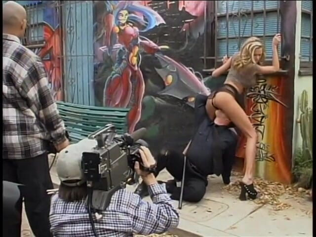 Super Babes: Behind the scenes footage of porn movie action