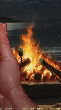 Moonripple Lake: BF pozwala jego dziewczynie dostać topless na plaży, więc może ją oglądać z grupą ludzi - odcinek 6, 7