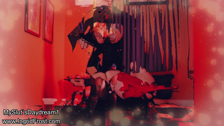 Mistress Ingrid Frost: My sissy slut's daydream of never ending anal destruction!