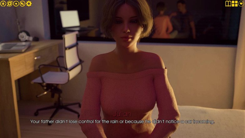 3D Cartoon Porn: My Pleasure 40 - Julian fantasea con Julia desnuda haciendo ejercicio