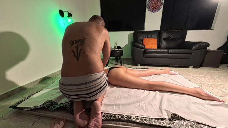 Gabi SweetCouplesStories: A Real Professionally Performed Relaxing Massage