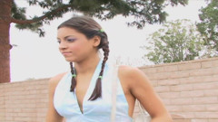 Dirty Teeny: Deep boinked twat of nasty whore hole looks little full...