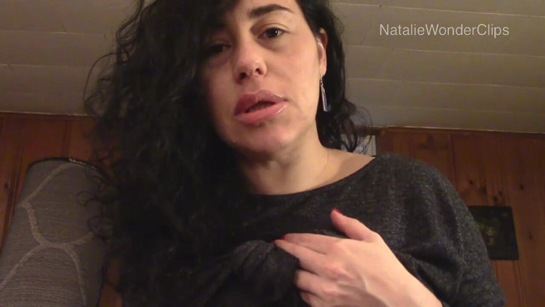 Natalie Wonder: La matrigna scopa il tuo grosso cazzo da ragazzo e...