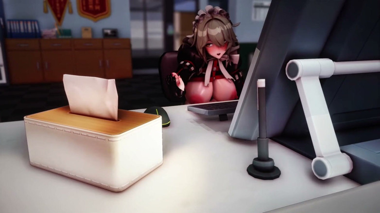 NSFWOtaku: Zenless Zone Zero - Rina Office Sex - 3D Hentai Animations