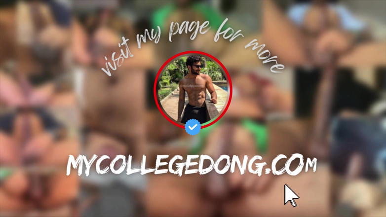 MyCollegeDong: Ereksi pagi yang besar – semburan air mani besar