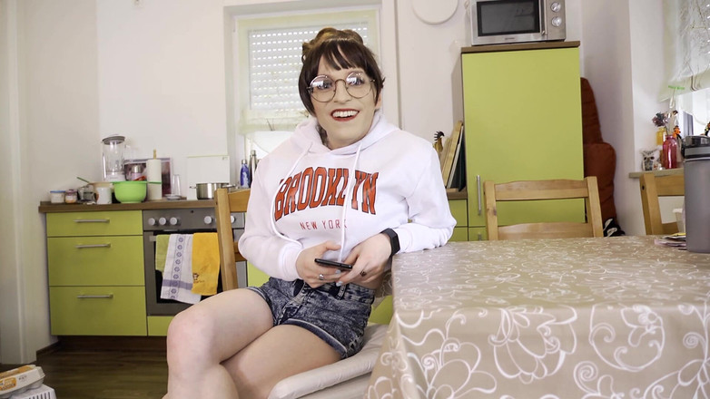 TV Helena: Chastity Release Challenge by Tranny Girl! You Have to Cum...