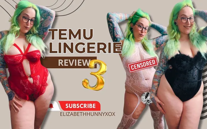 ElizabethsLingerie: Temu Lingerie Uncensored Part Three