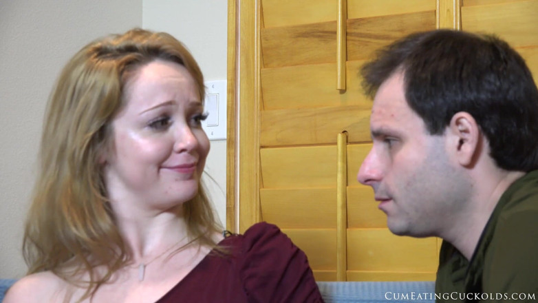Cum Eating Cuckolds: Infilale nash è così bagnata come si trasforma suo marito in...