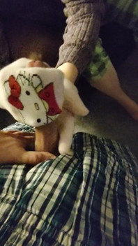 Sexy rosa Hello Kitty Sockjob & Sockjob & Sockjob