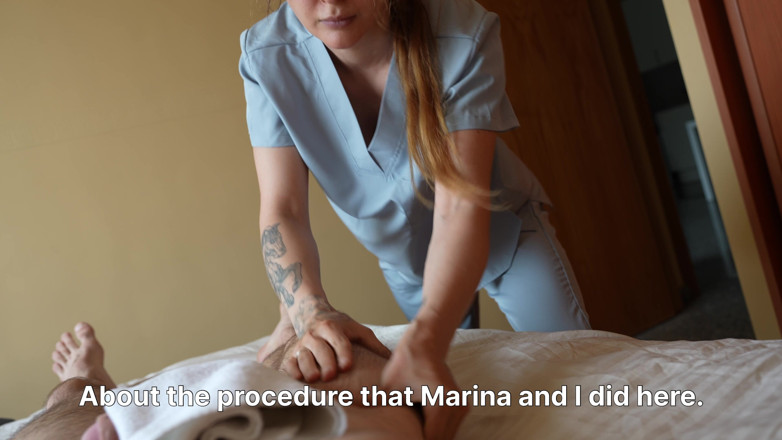 Alexa Poshspicy: Fizjoterapeuta robi mi masaż z szczęśliwym zakończeniem jako dodatkowy bonus