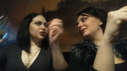Goddess Misha Goldy: Talking and Smoking Hookah and Cigarettes in the Club
