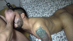 Bareback porn made in France: Matt v prdeli podle Alexis Clark je velký penis