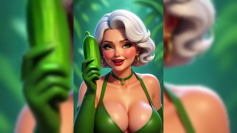 AI Porn: キュウリおばあちゃんのアニメーション