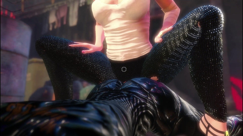 Denisporco futanari passion: Cyberpunk trans a 80 let stará prsatá děvka