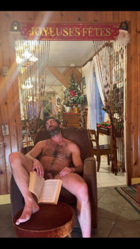 Relaxing and Reading a Book