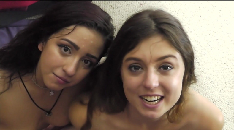 Average Joe xxx: Rici Gray &amp; Cassidy Bliss, 2 chicks 1 dick