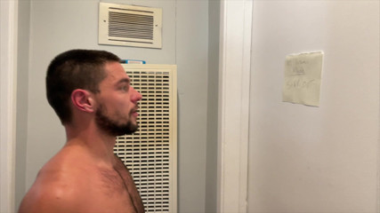 Dante Colle Gay: Guy Catches His Roommate Jerking off to His Porn
