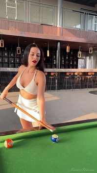 JOI, CBT While Playing Billiard