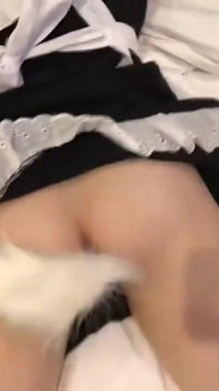 Maidgrace in Pure Attire She Opens to a New Deep Sensual Service