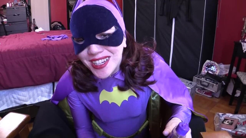 Evangelines Fetish: Batgirls Ścisnąć ręczna robota