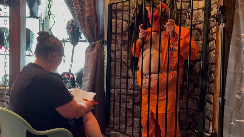 Aaexperiencesltd: Domina Satana ile Bay Swine yarak röportajı