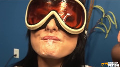 Inter-racial: Чернокожим и белым крошкам с огромными сиськами пробурили киски черные и белые мужчины после глубокого сосания