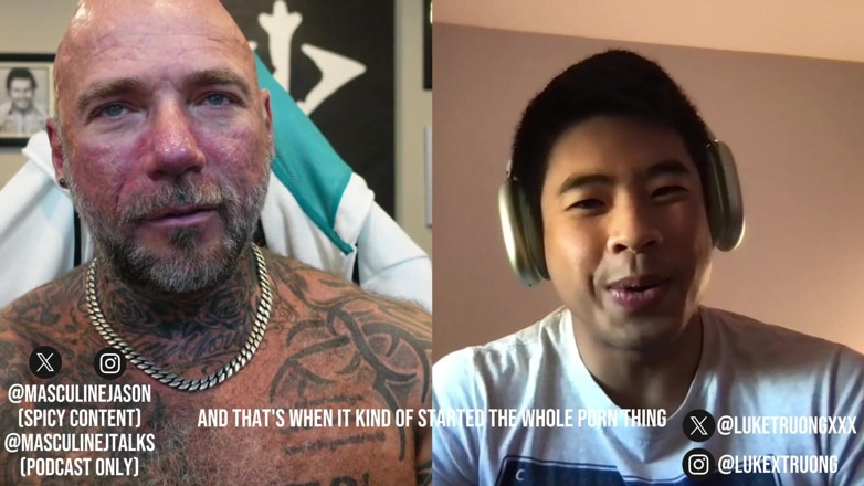 Raw and Uncensored with Masculine Jason: Porrstjärna bekännelser - Luke Truong (avsnitt 181)