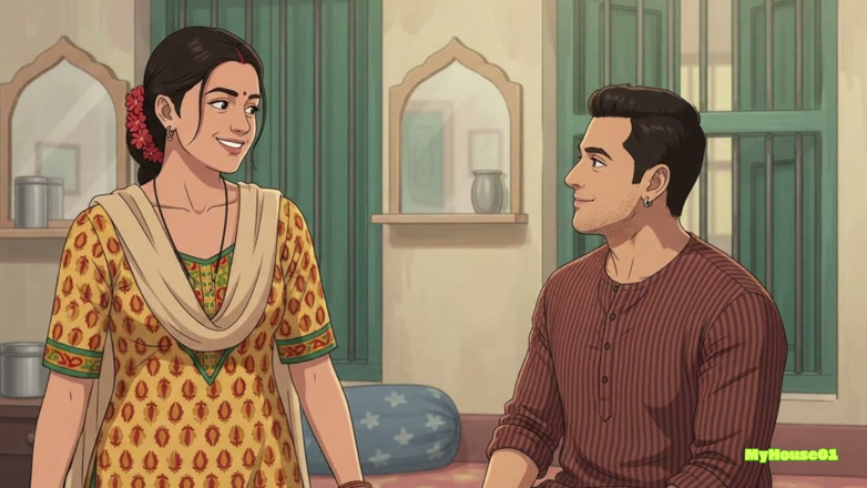 My house for adult: Salman Bhaijan with Srivalli Bhabi