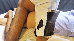 Hardcore Lover: Awek kolej bercakap kotor dan dikongkek keras oleh abang tirinya