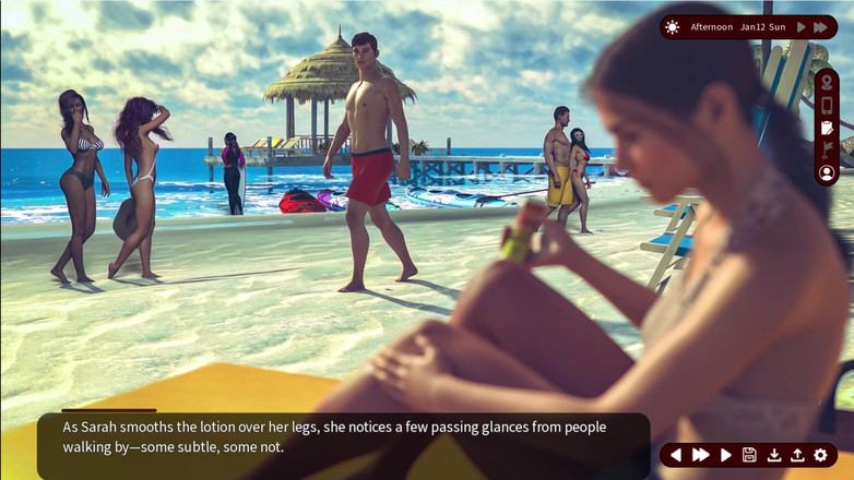 Johannes Gaming: Whispers of Desire 8 Went Out the Beach and Had Amazing...