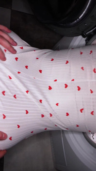 赤毛の継母が洗濯機に閉じ込められてるから、俺がセックスしなきゃいけなかったんだ