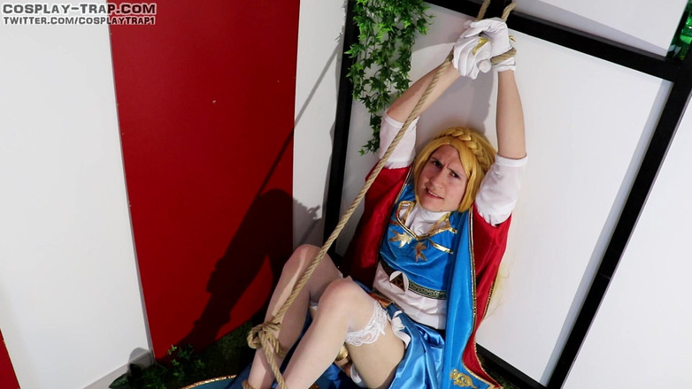 RosalinaxGirl: Femboy Zelda zachycená Ganondorfem