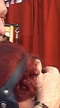 Redhead MILF Submits to Breast Bondage and Restraints