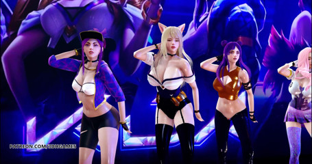 3D-Hentai Games: BLACKPINK - immer junger striptease 4K 60FPS