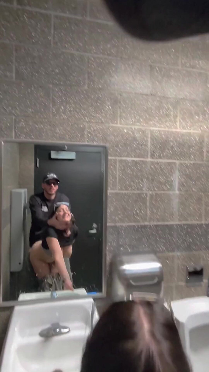 Mya Lane: Wife Sneaks Into Gas Station Restroom to Get Fucked