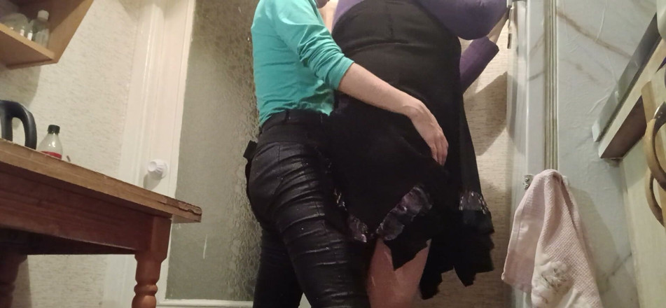 Lesbian-illusion: I’m Fucking My Married Neighbor Hard with a Strap-on in...