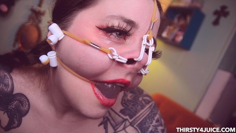 Freshie juice: Permainan fetish hidung kasar Xtreme