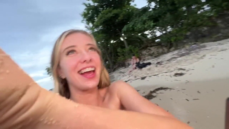 Dante Colle: POV Cute Teen Fucks You on Tropical Beach