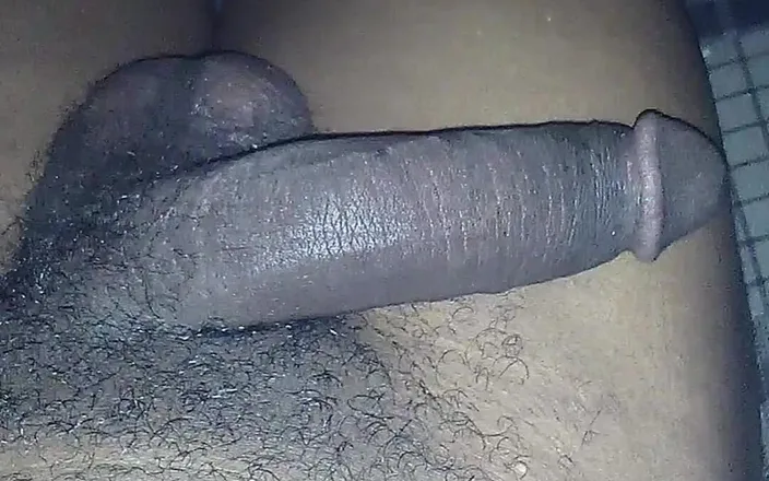 SweetDWillie456: Daddy Jacking Huge Big Black Monster Cock