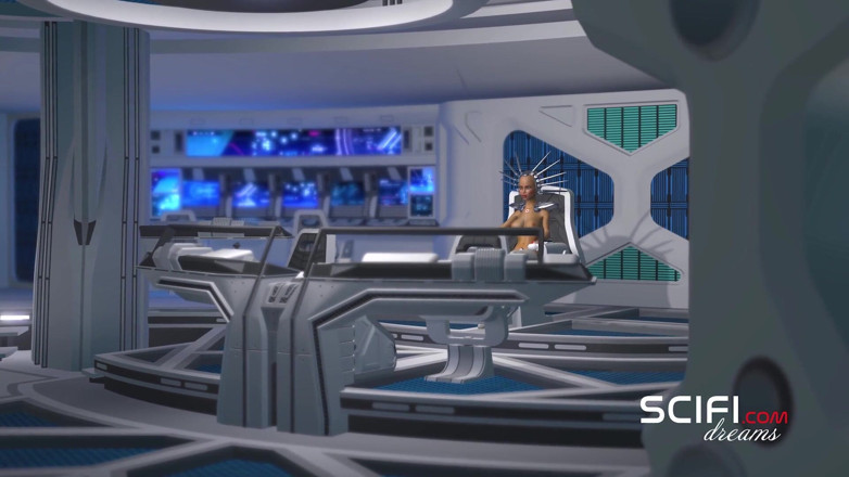 3dxpassion-transgender: Désir de science-fiction. Une black se fait baiser par une...