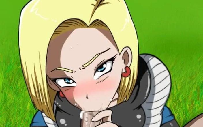 Miss Kitty 2K: Dragonballs Android 18 - POV Real Blowjob by Misskitty2k Gameplay