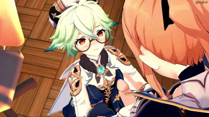 Hentai Smash: Futa Jean si scopa il sborra su un tavolo e...