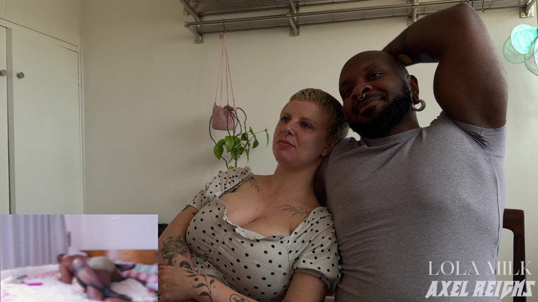 AxelReigns: Assistindo nosso pornô parte 4 - Lola Milk x Axel Reigns