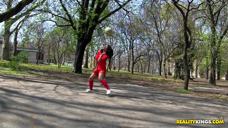 Euro Sex Parties: Euro Sex Parties - Ria, a Dark Haired, Dark Skinned Hungarian...